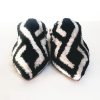 39 euro size Handcrafted Ikat Velvet Silk Shoes for Women Flat Mules - Image 8